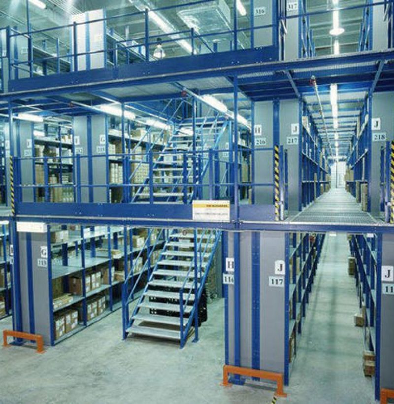 Multi-Tier-Slotted-Angle-Racks
