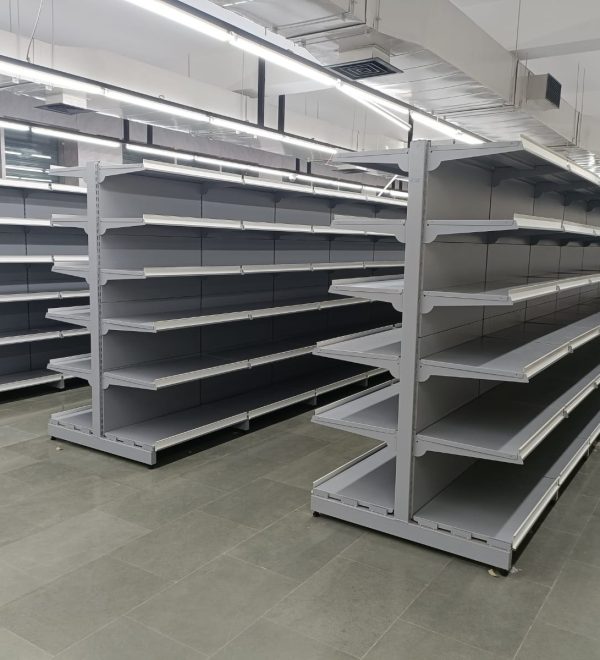 Double Aspect Supermarket Racks